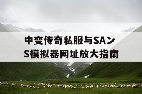 中变传奇私服与SAンS模拟器网址放大指南
