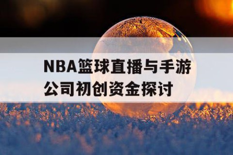 NBA篮球直播与手游公司初创资金探讨