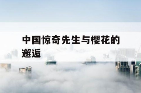 中国惊奇先生与樱花的邂逅