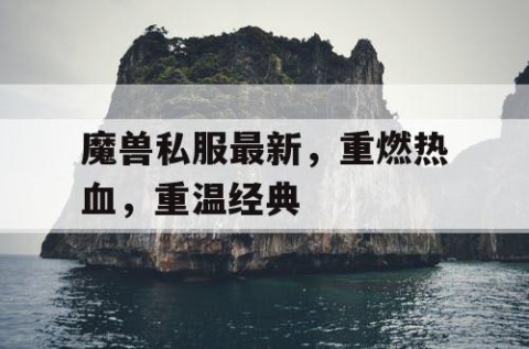 魔兽私服最新，重燃热血，重温经典