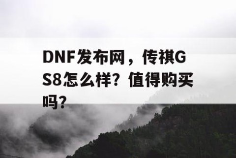 DNF发布网，传祺GS8怎么样？值得购买吗？