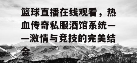 篮球直播在线观看，热血传奇私服酒馆系统——激情与竞技的完美结合