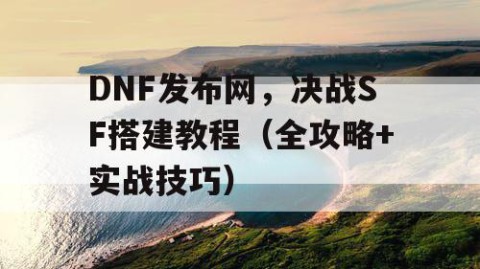 DNF发布网，决战SF搭建教程（全攻略+实战技巧）