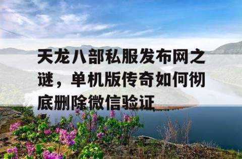 天龙八部私服发布网之谜，单机版传奇如何彻底删除微信验证