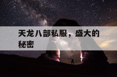 天龙八部私服，盛大的秘密