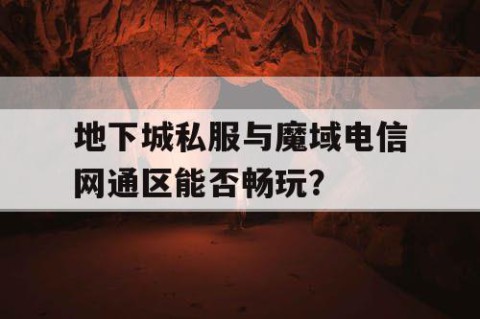 地下城私服与魔域电信网通区能否畅玩？