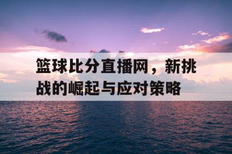篮球比分直播网，新挑战的崛起与应对策略