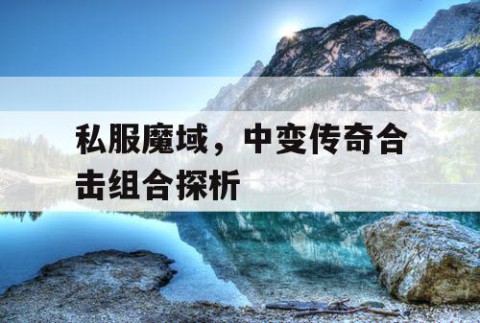 私服魔域，中变传奇合击组合探析