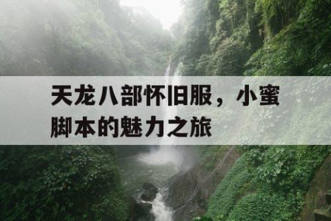 天龙八部怀旧服，小蜜脚本的魅力之旅