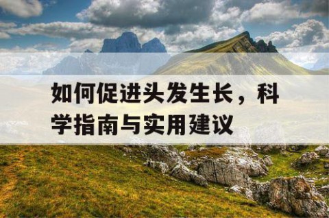 如何促进头发生长，科学指南与实用建议