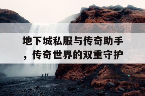 地下城私服与传奇助手，传奇世界的双重守护