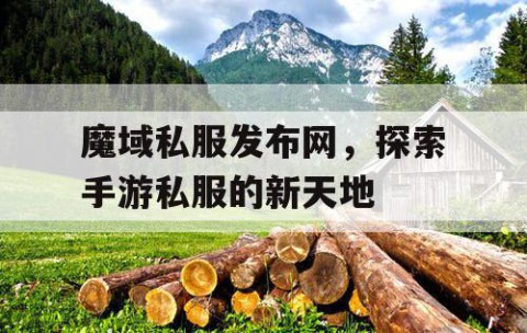 魔域私服发布网，探索手游私服的新天地