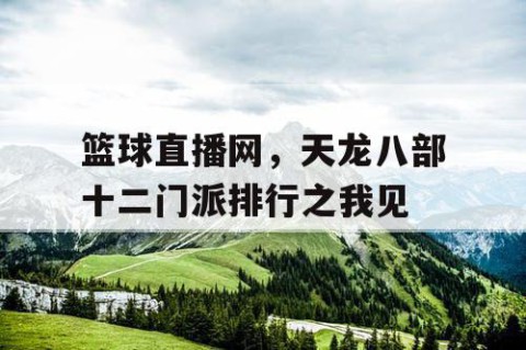 篮球直播网，天龙八部十二门派排行之我见