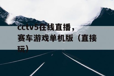 cctv5在线直播，赛车游戏单机版（直接玩）