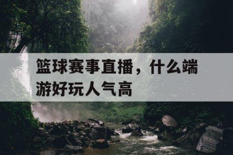 篮球赛事直播，什么端游好玩人气高