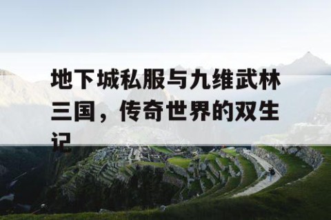 地下城私服与九维武林三国，传奇世界的双生记