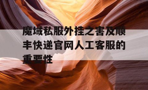 魔域私服外挂之害及顺丰快递官网人工客服的重要性