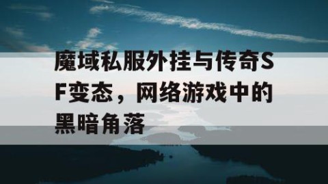 魔域私服外挂与传奇SF变态，网络游戏中的黑暗角落