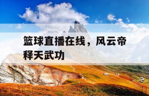篮球直播在线，风云帝释天武功