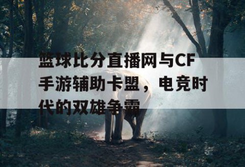 篮球比分直播网与CF手游辅助卡盟，电竞时代的双雄争霸
