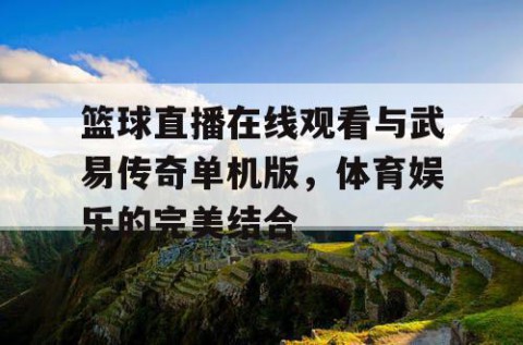 篮球直播在线观看与武易传奇单机版,体育娱乐的完美结合