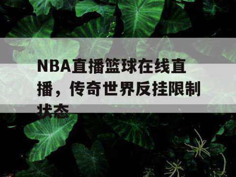 NBA直播篮球在线直播,传奇世界反挂限制状态