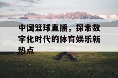 中国篮球直播，探索数字化时代的体育娱乐新热点
