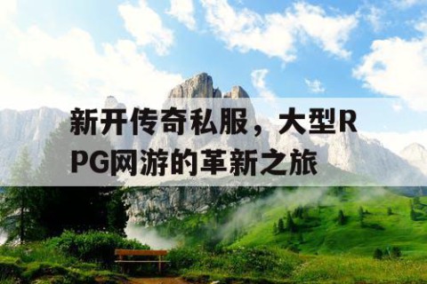 新开传奇私服,大型RPG网游的革新之旅