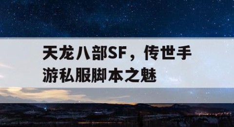 天龙八部SF，传世手游私服脚本之魅