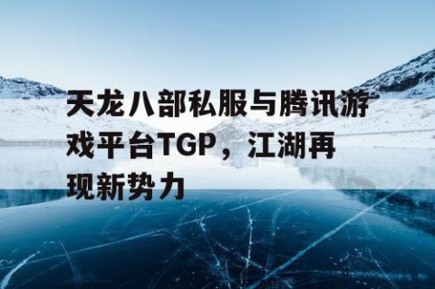 天龙八部私服与腾讯游戏平台TGP，江湖再现新势力
