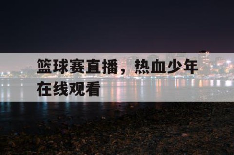 篮球赛直播，热血少年在线观看
