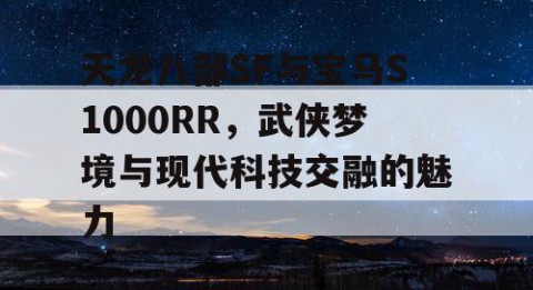天龙八部SF与宝马S1000RR，武侠梦境与现代科技交融的魅力