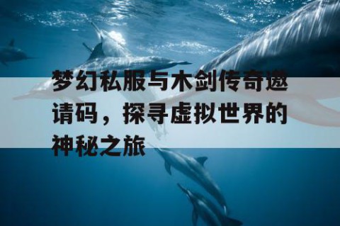 梦幻私服与木剑传奇邀请码，探寻虚拟世界的神秘之旅