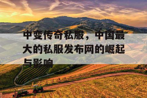中变传奇私服，中国最大的私服发布网的崛起与影响