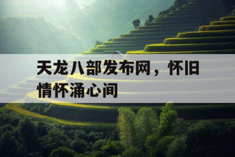 天龙八部发布网，怀旧情怀涌心间