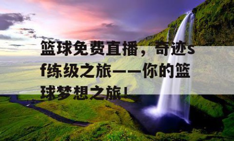 篮球免费直播，奇迹sf练级之旅——你的篮球梦想之旅！