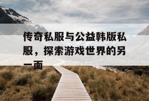 传奇私服与公益韩版私服,探索游戏世界的另一面