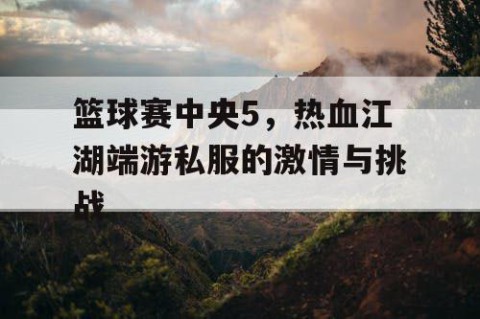 篮球赛中央5，热血江湖端游私服的激情与挑战