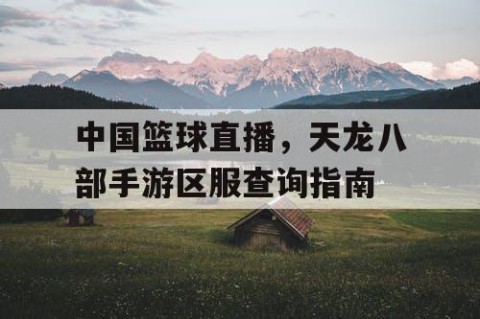 中国篮球直播，天龙八部手游区服查询指南