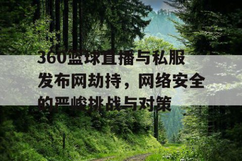 360篮球直播与私服发布网劫持，网络安全的严峻挑战与对策
