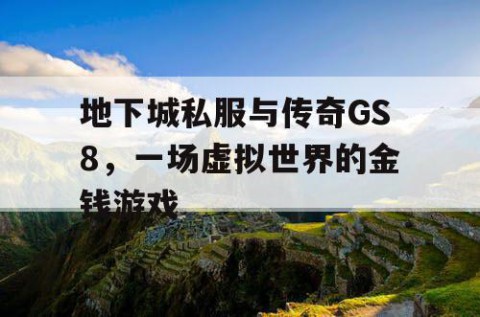 地下城私服与传奇GS8，一场虚拟世界的金钱游戏
