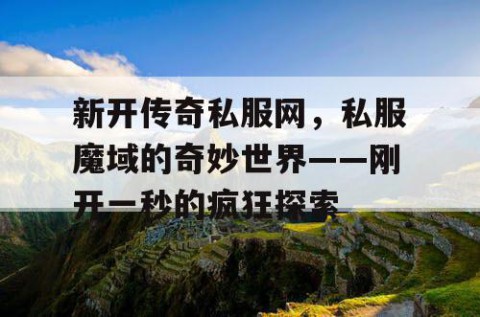 新开传奇私服网，私服魔域的奇妙世界——刚开一秒的疯狂探索