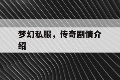 梦幻私服，传奇剧情介绍