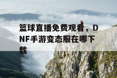 篮球直播免费观看，DNF手游变态服在哪下载