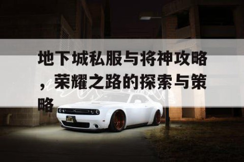地下城私服与将神攻略，荣耀之路的探索与策略