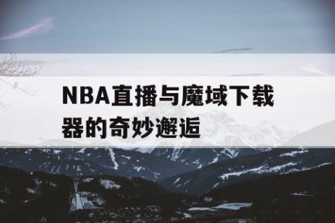 NBA直播与魔域下载器的奇妙邂逅