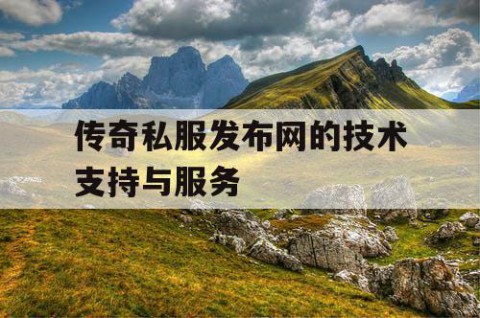 传奇私服发布网的技术支持与服务