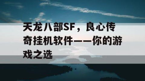天龙八部SF，良心传奇挂机软件——你的游戏之选