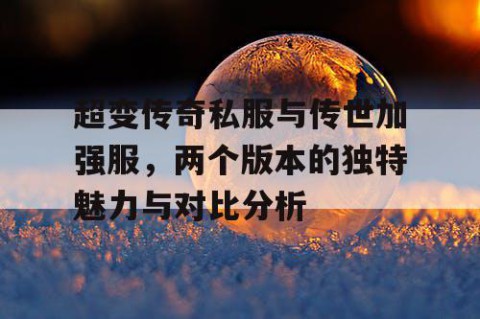超变传奇私服与传世加强服，两个版本的独特魅力与对比分析