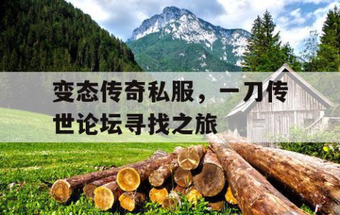 变态传奇私服，一刀传世论坛寻找之旅